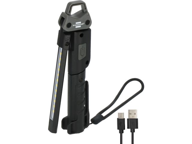 Фонарь-переноска аккумуляторный HL 400 AC Brennenstuhl (IP20, 400Лм, USB Type-C кабель в комплекте)