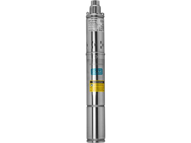 Насос скважинный винтовой DGM BP-37W (370 Вт, 25 л/мин (1,5 м3/ч), 60 м выс. напора, винтовой, диам. корп. 3"/ 7,62 см)