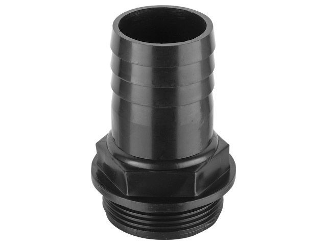 Соединение нар. резьба 1 1/2" х елочка 40 мм AV Engineering (пластик)